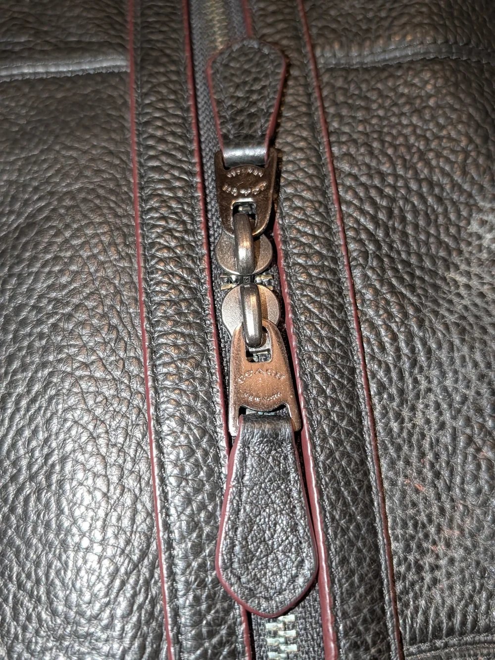 Coach Boston Bag Duffel 75715 Black Leather VGUC